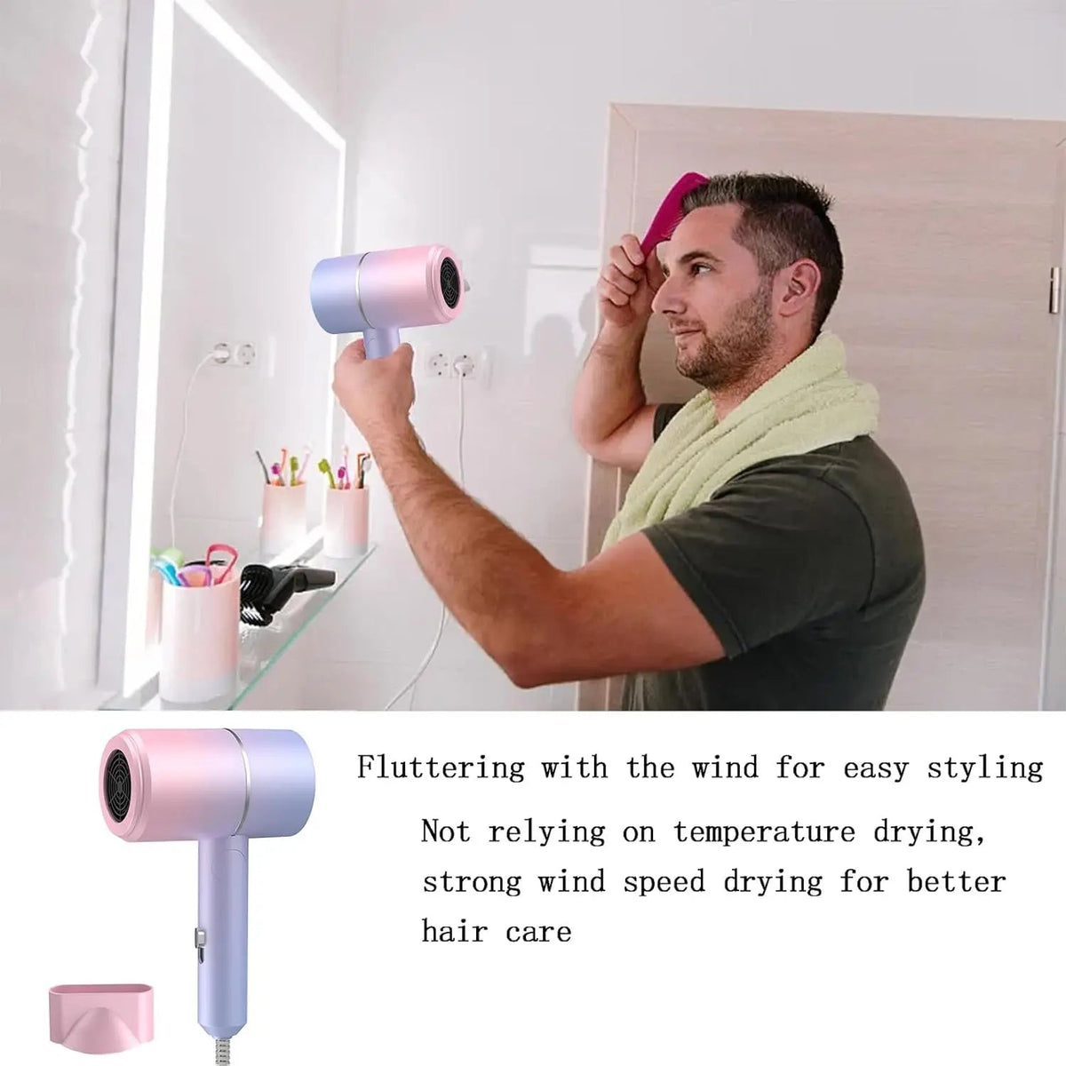 Folding & Portable Hair Dryer Souq Al Riyad
