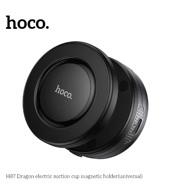 Hoco H87 Dragon – Electric Suction-Cup Magnetic Phone Holder (Universal) Souq Al Riyad